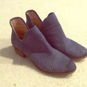 Blue lucky brand booties